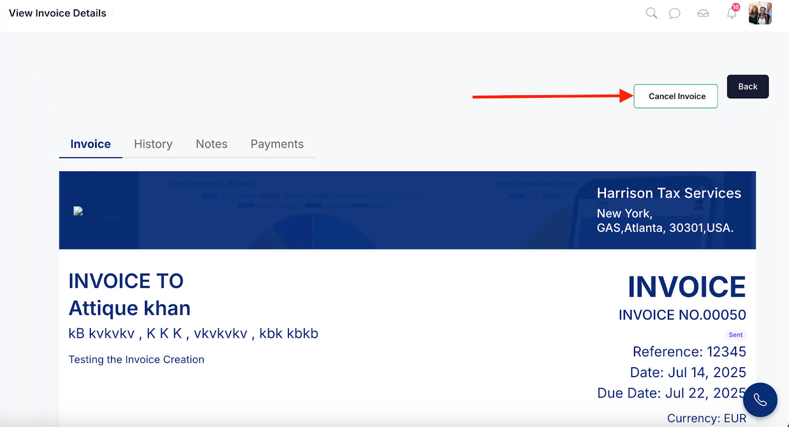 Cancel-Invoice
