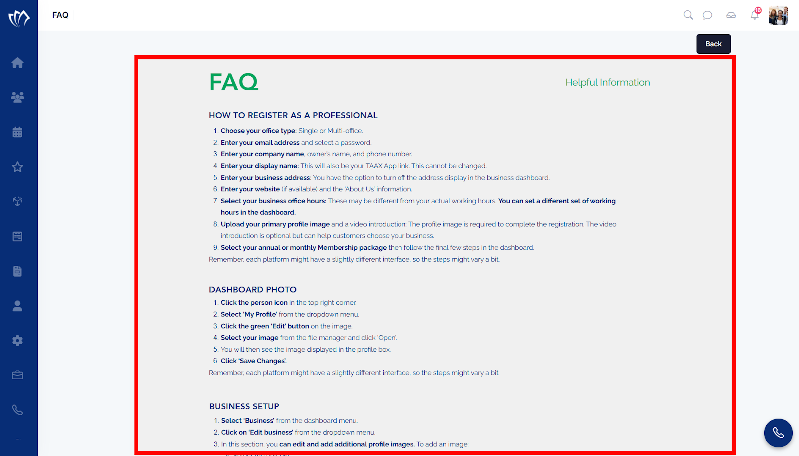 
FAQ
