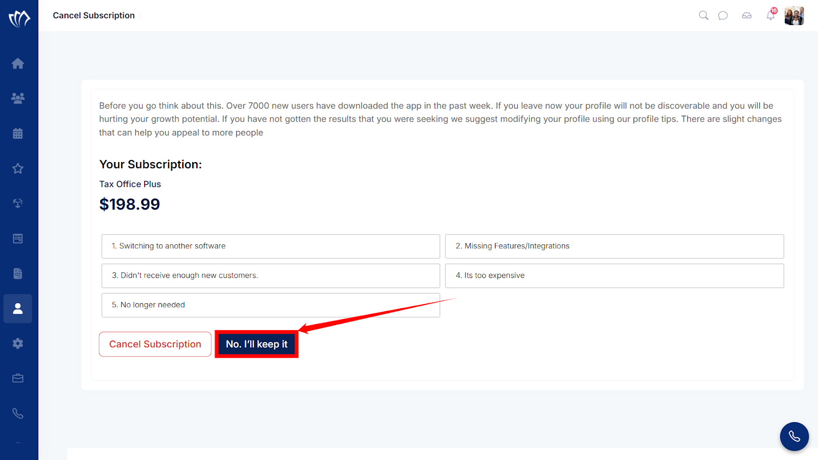 Keep-Subscription