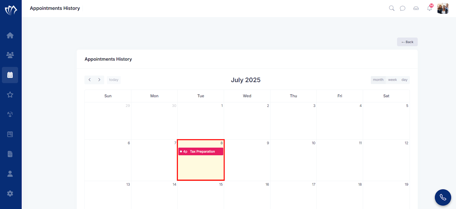 View-Calander